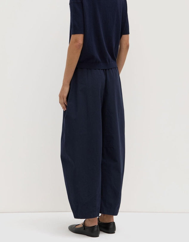 Lola Barrel Pant | Navy