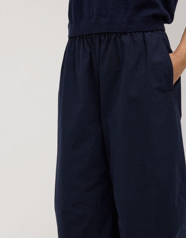 Lola Barrel Pant | Navy