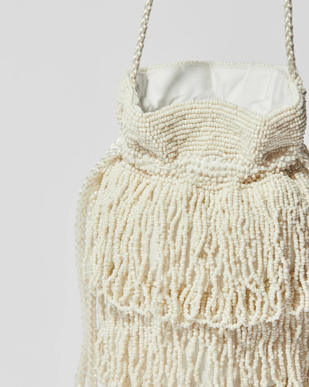 Vela Tassel Bag | Ivory