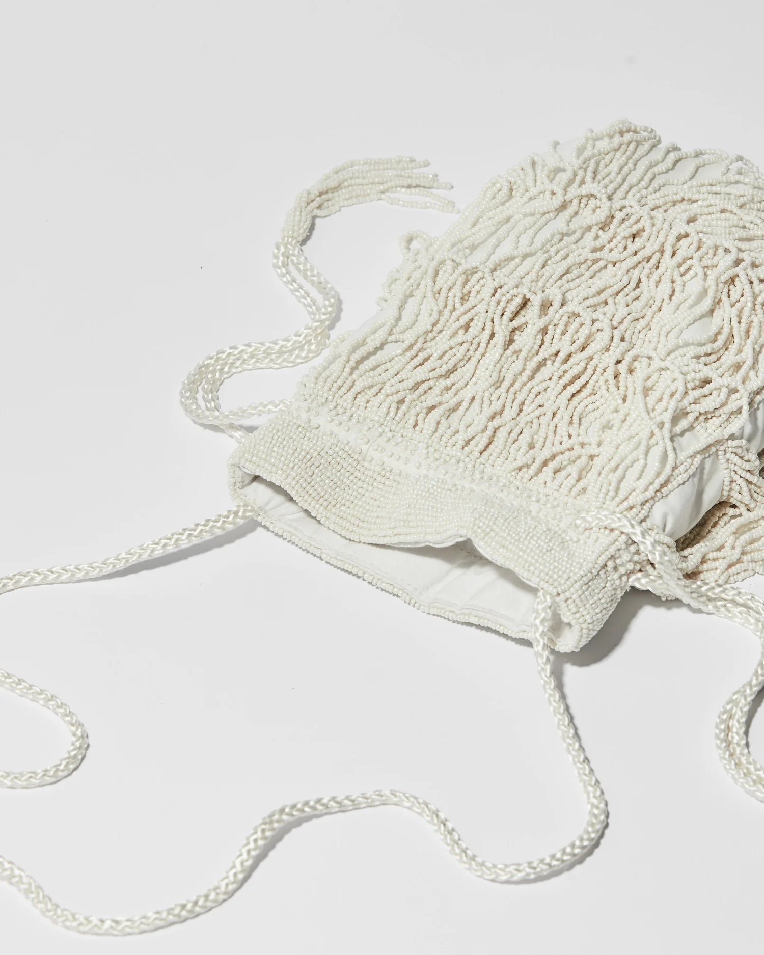 Vela Tassel Bag | Ivory