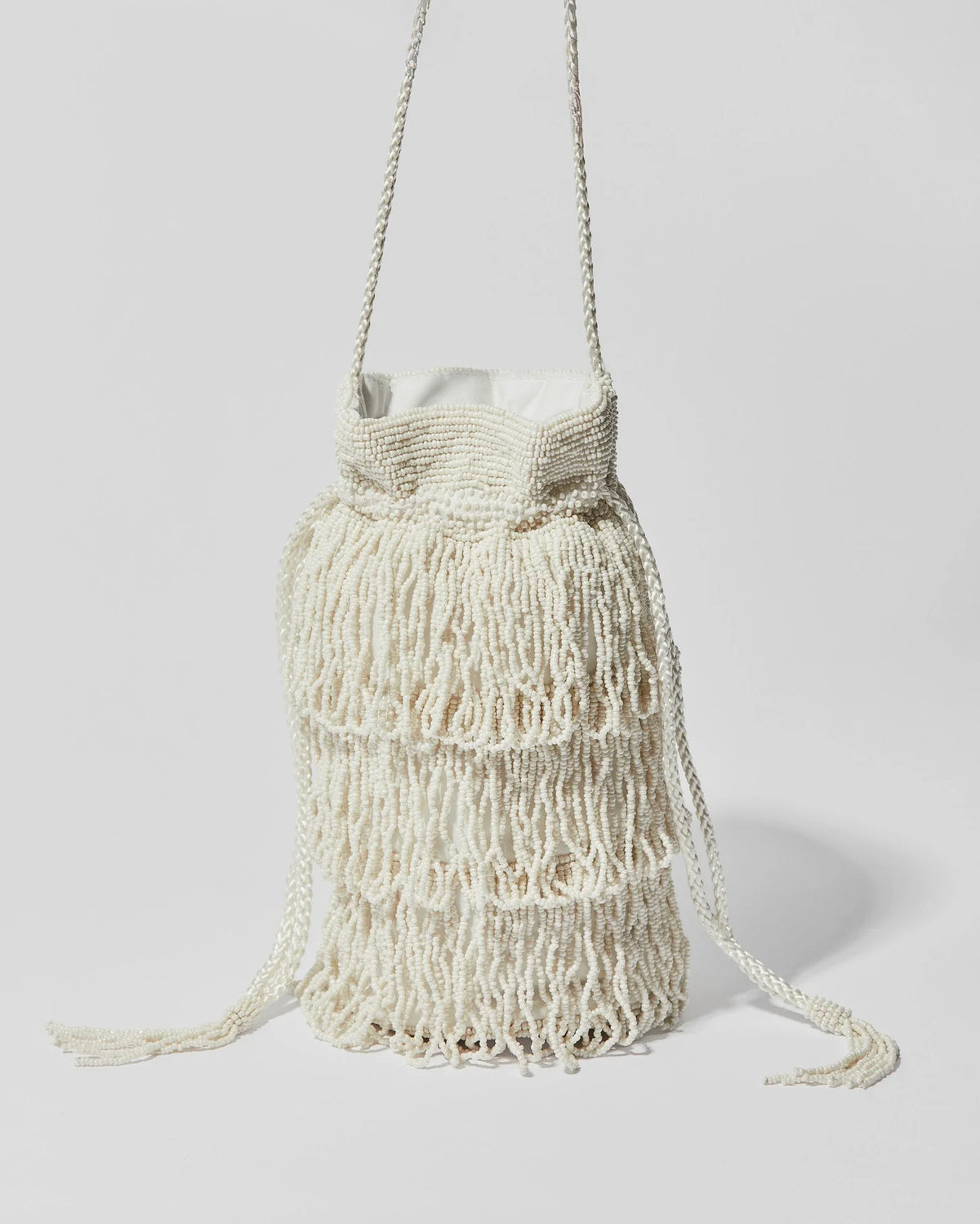 Vela Tassel Bag | Ivory
