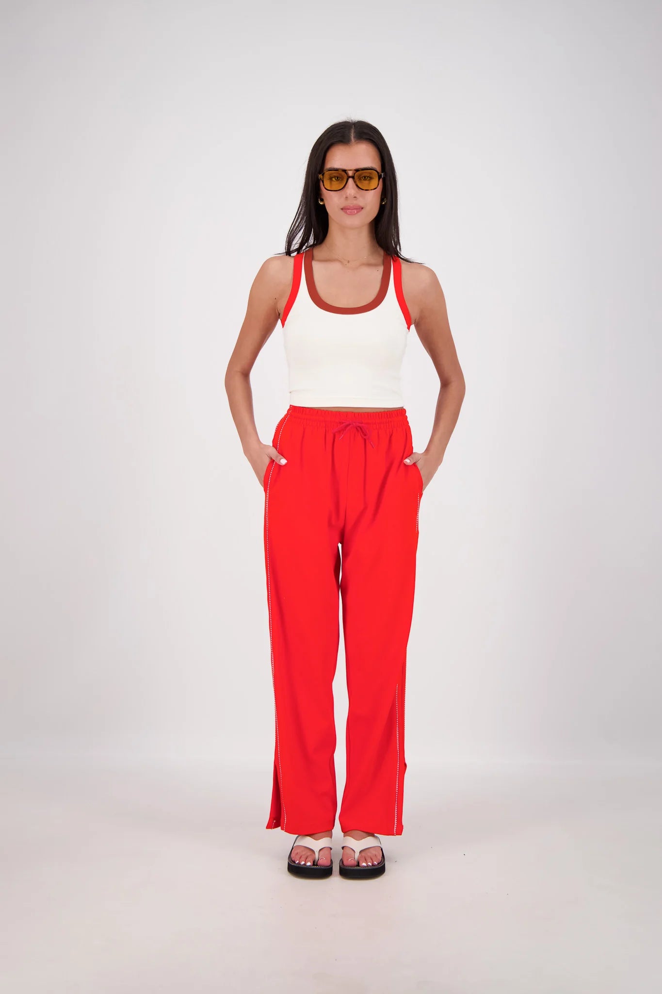 Manarola Trackpant | Coral