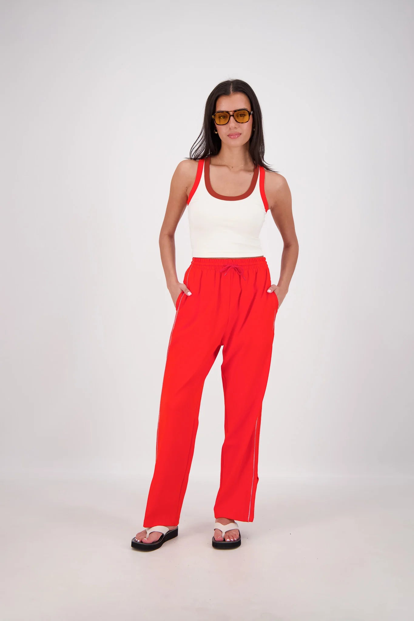 Manarola Trackpant | Coral