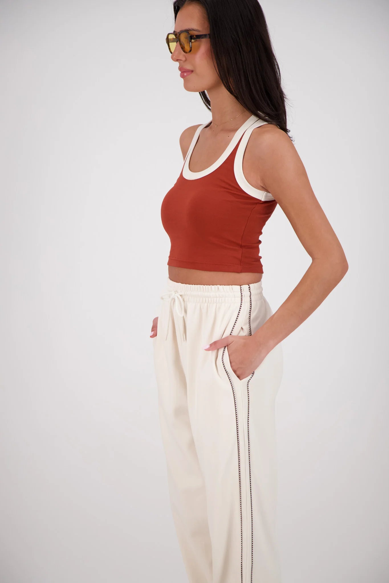 Lido Tank | Tobacco