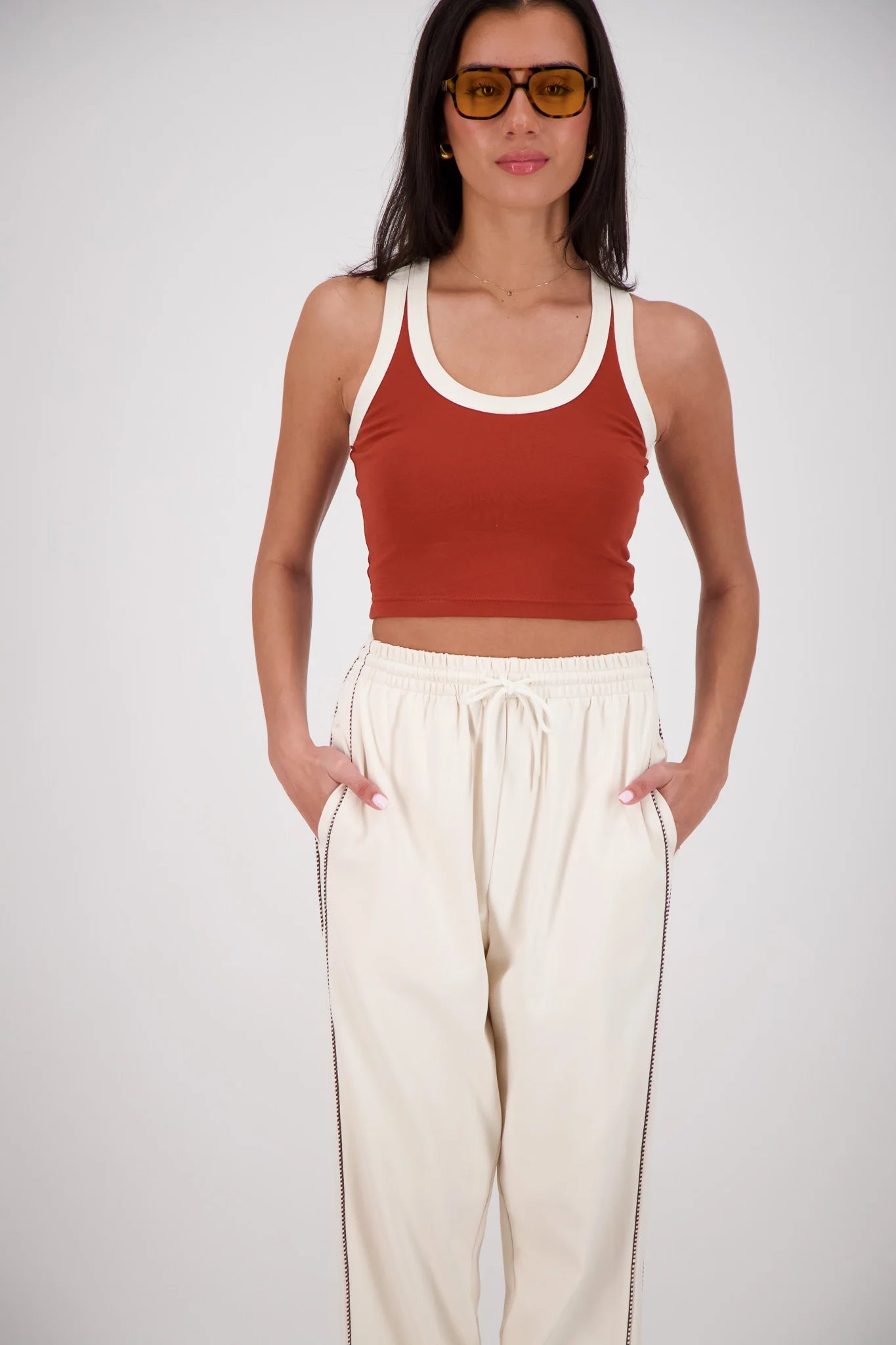 Lido Tank | Tobacco