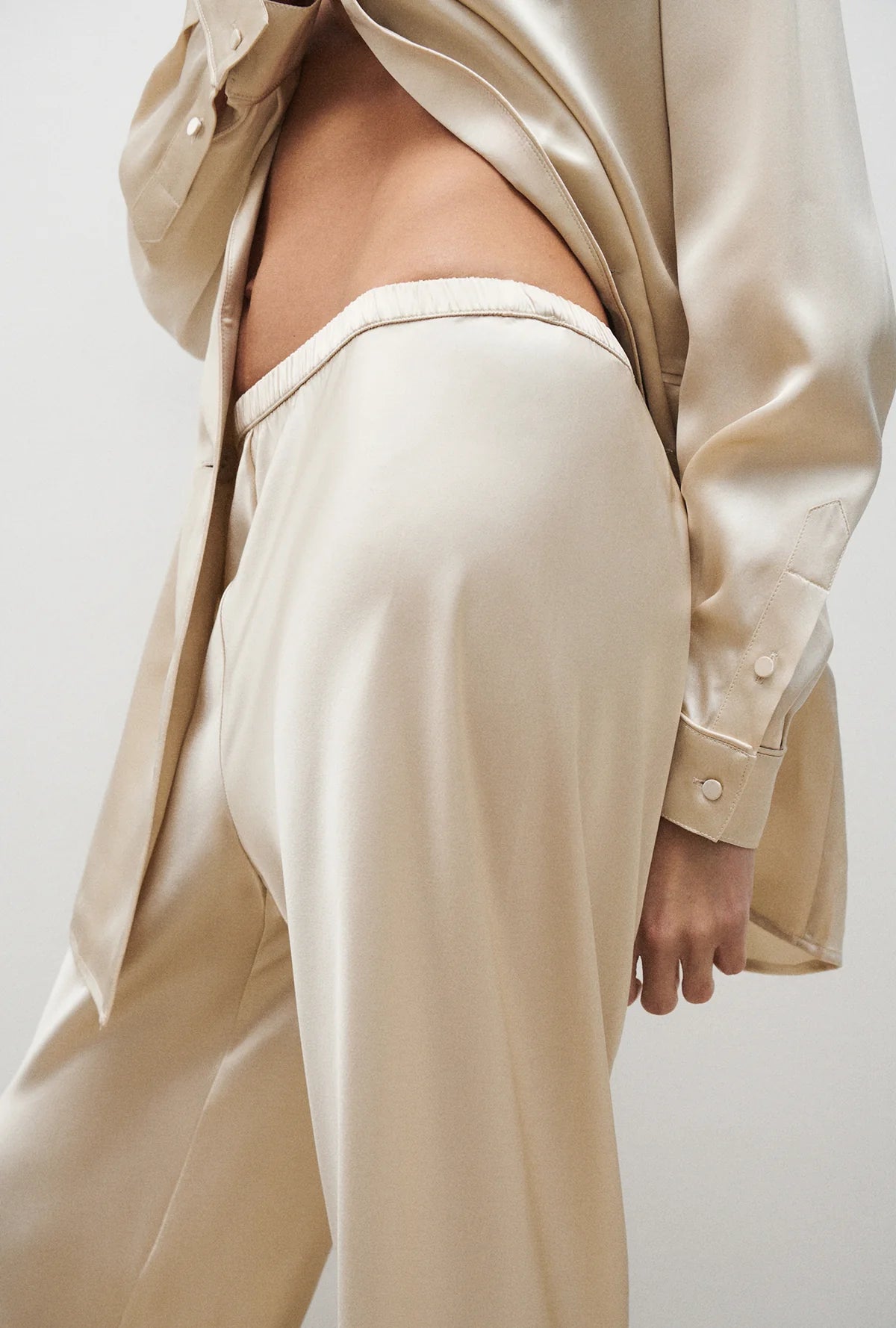 Bias Cut Pant | Hazelnut