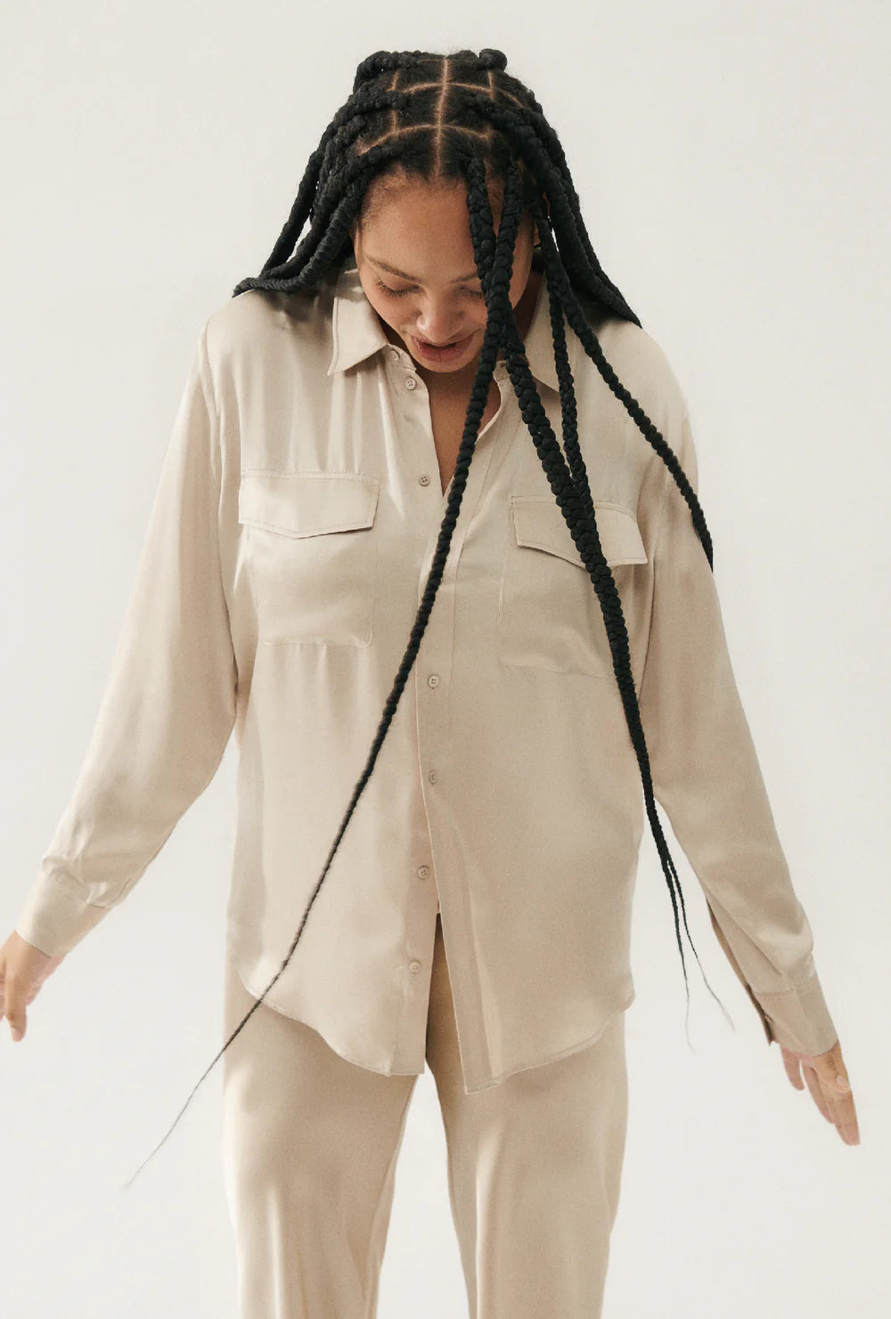 Boyfriend Shirt | Hazelnut