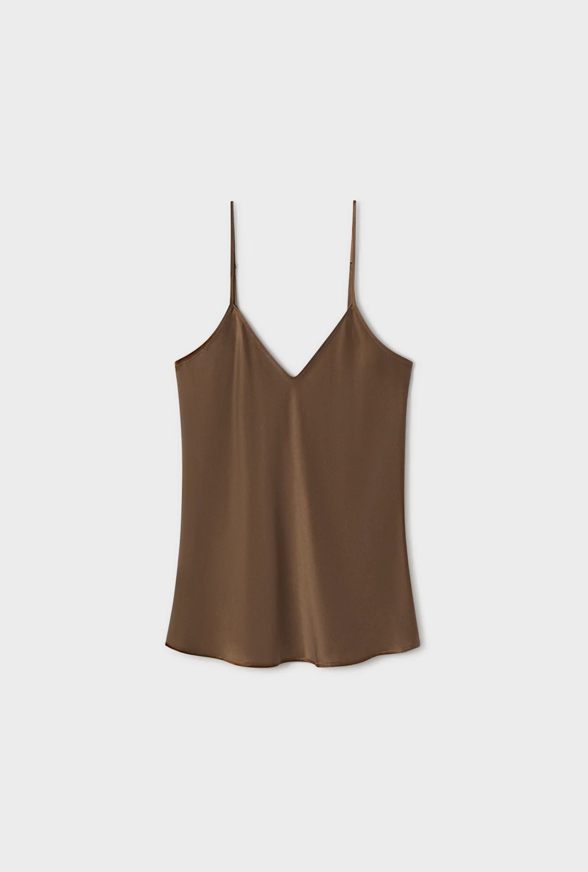 Bias Cut Cami | Dark Earth