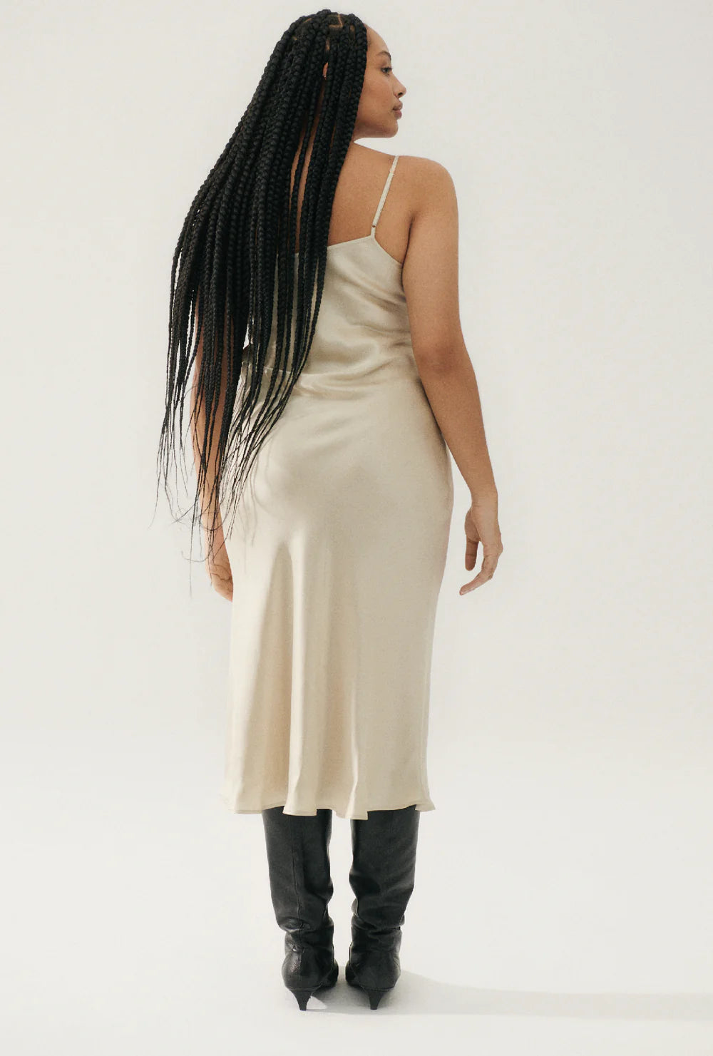 90's Slip Dress | Hazelnut