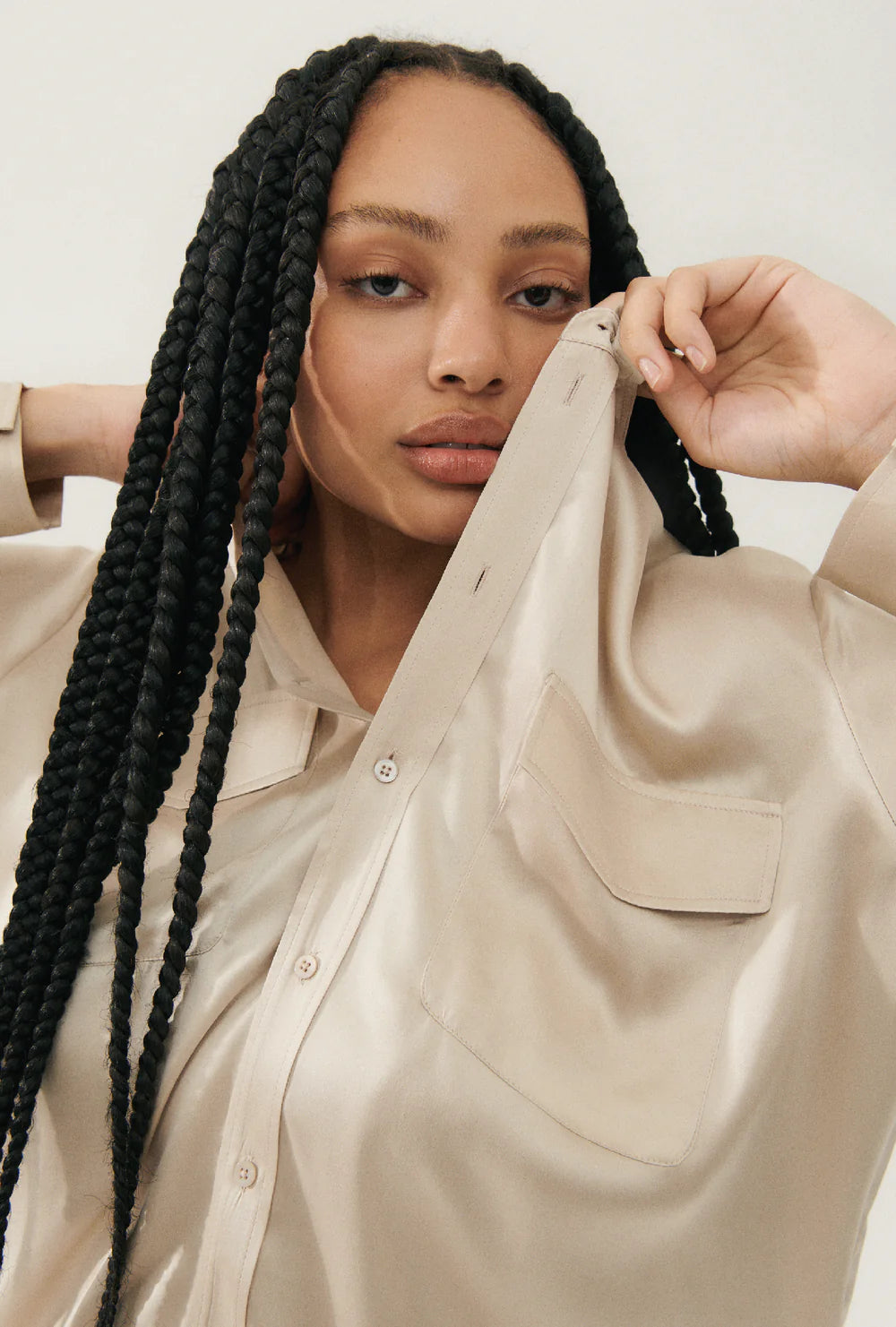 Boyfriend Shirt | Hazelnut
