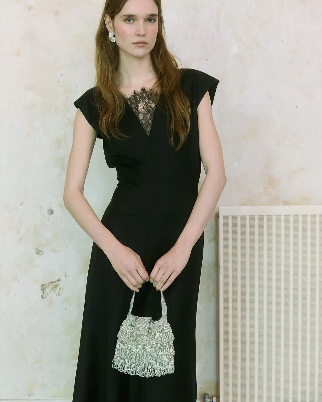 Mira Tassel Bag | Silver