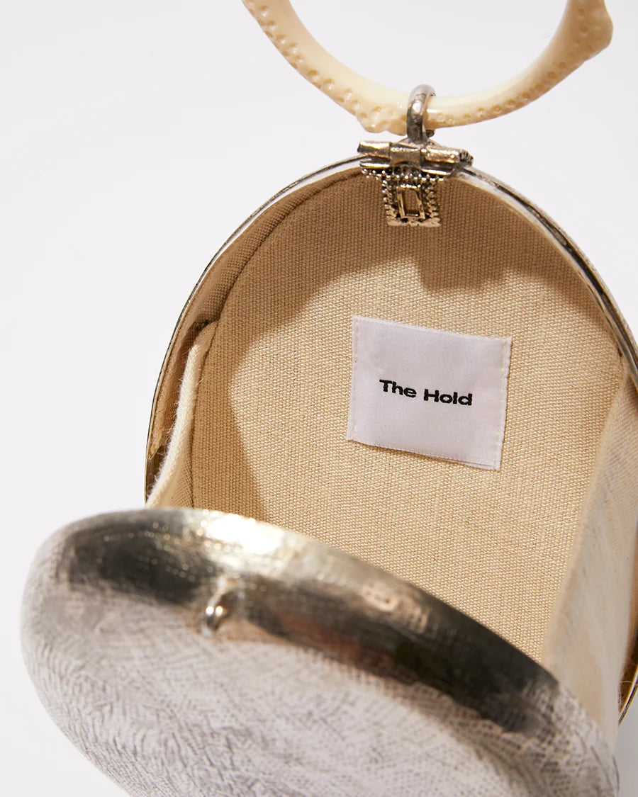 Capacity for Presence Metal Bag | Silver
