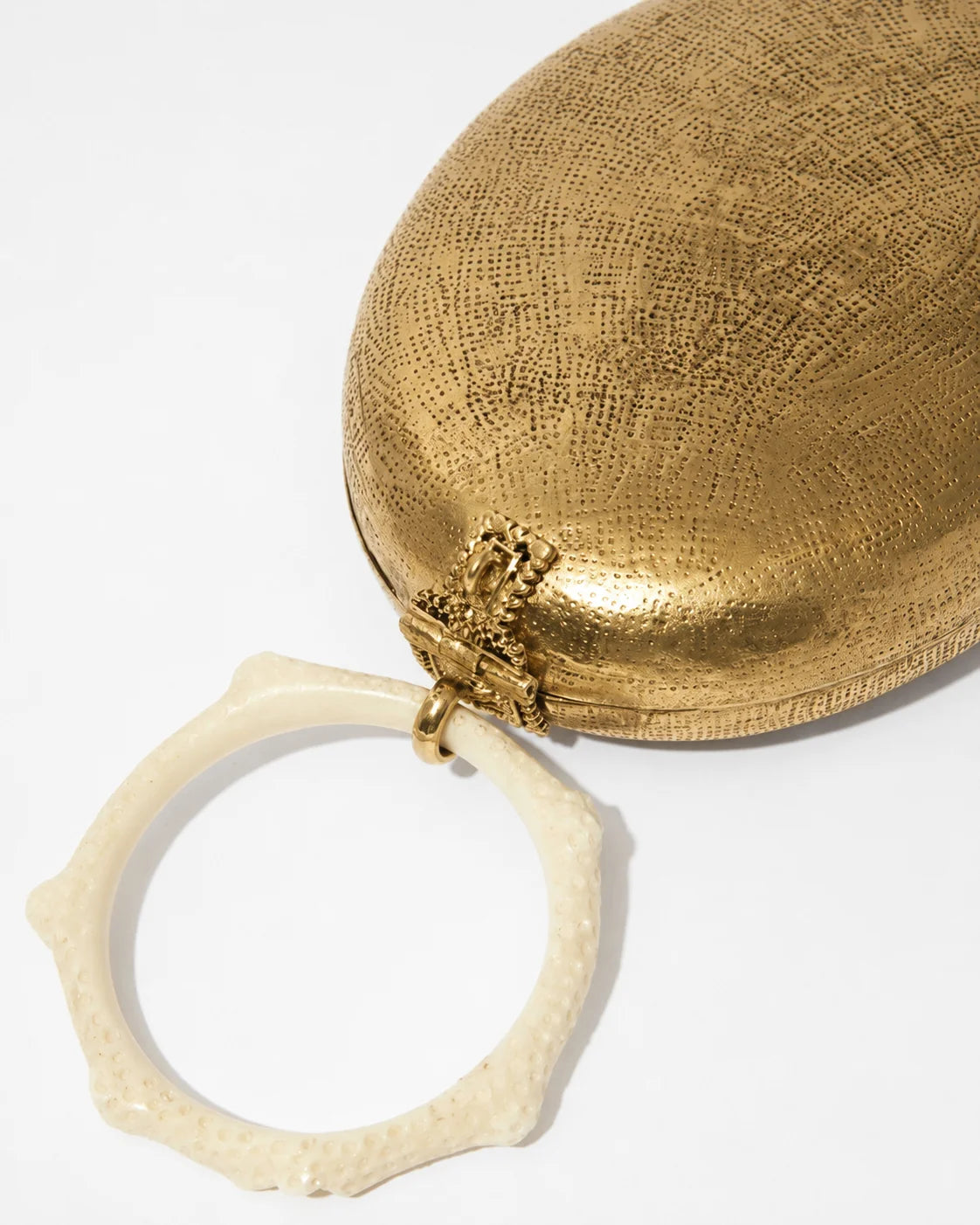 Capacity for Presence Metal Bag | Gold